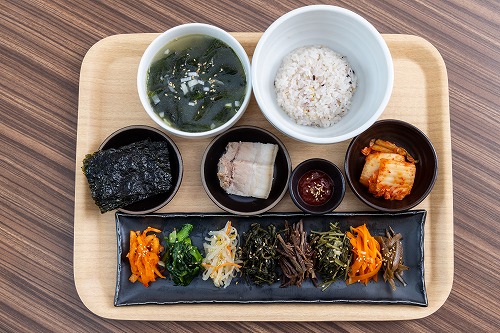 山菜ビビンバセット