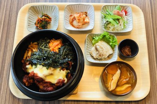 チーズダッカルビビビンバセット